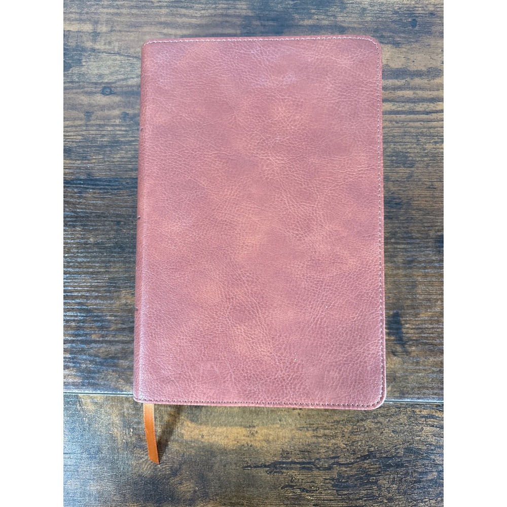 Holman NASB 2020 Large Print Personal Size Reference Bible Burnt Sienna Leather